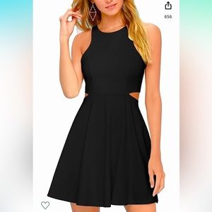 NEW!! BELONGSCI Little Black Dress